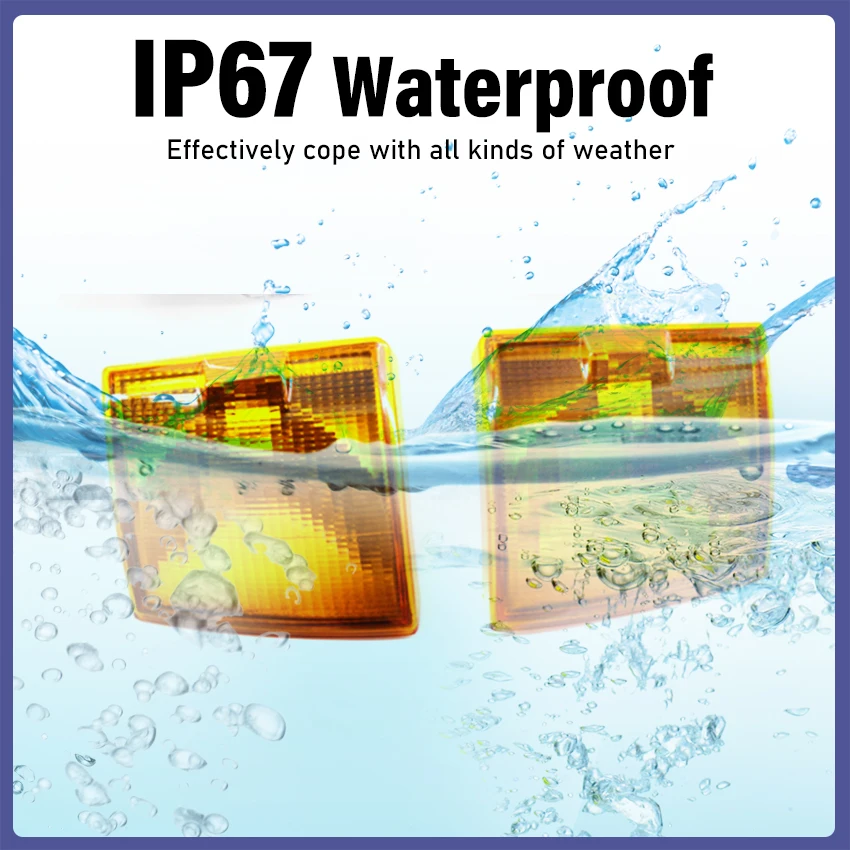 1 пара автомобильных указателей поворота передние угловые фонари индикаторные