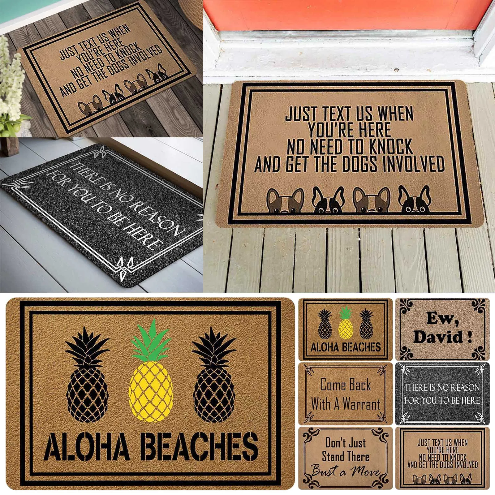 

Sea Animal Print Floor Mats Indoor And Outdoor Non Slip Mats Entrance Mats Living Room Front Door Mats Carpet Mens Throw Blanket