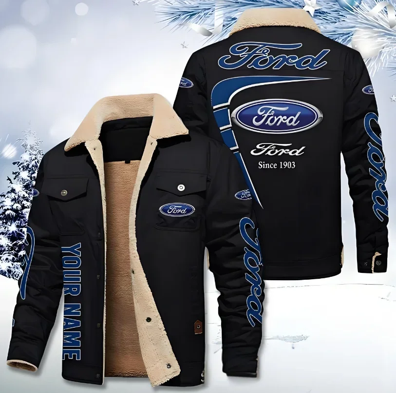 Новые зимние флисовые плюшевые повседневные теплые пальто на пуговицах мужская