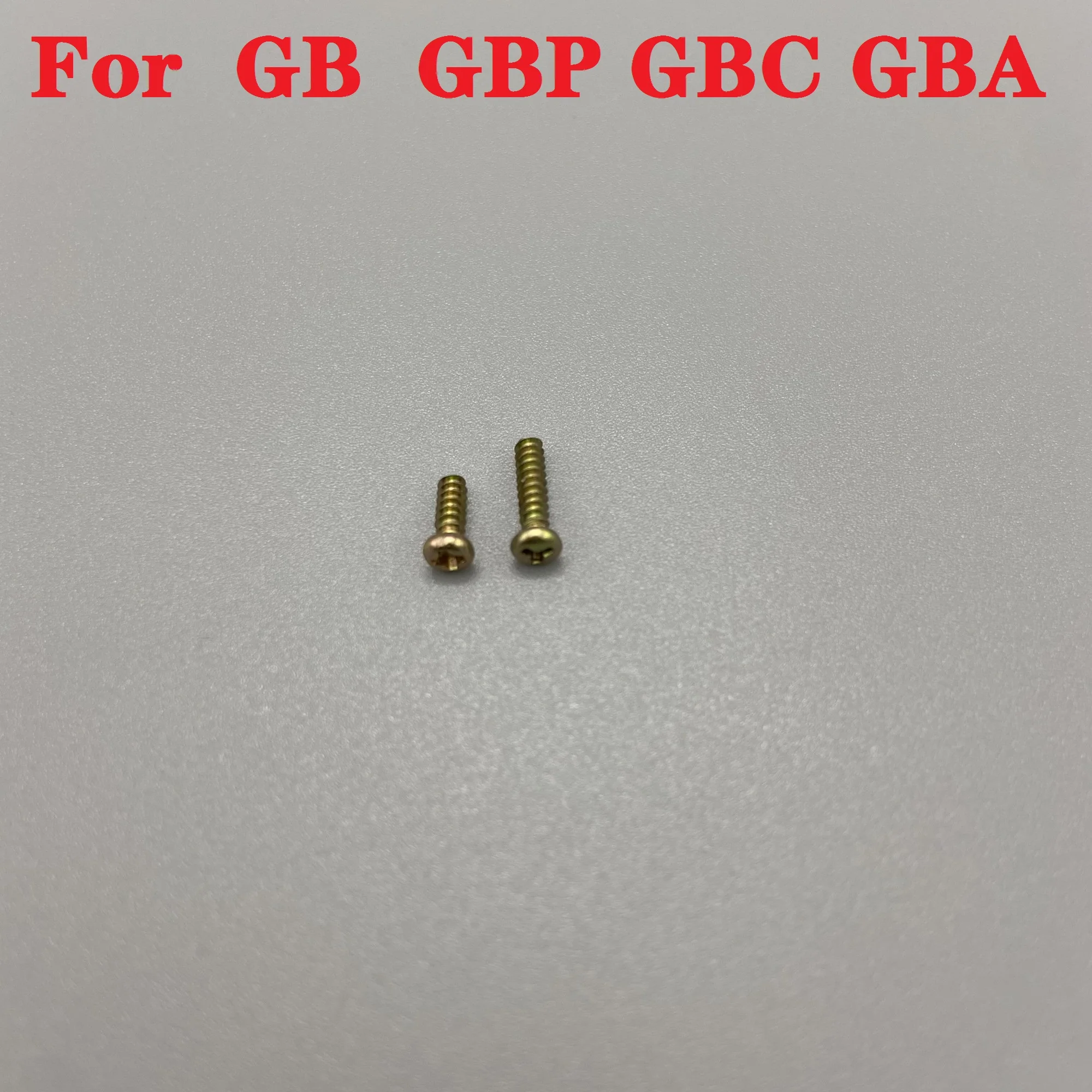 

The screw is suitable for the shell and motherboard of Gameboy GB GBP GBC GBA