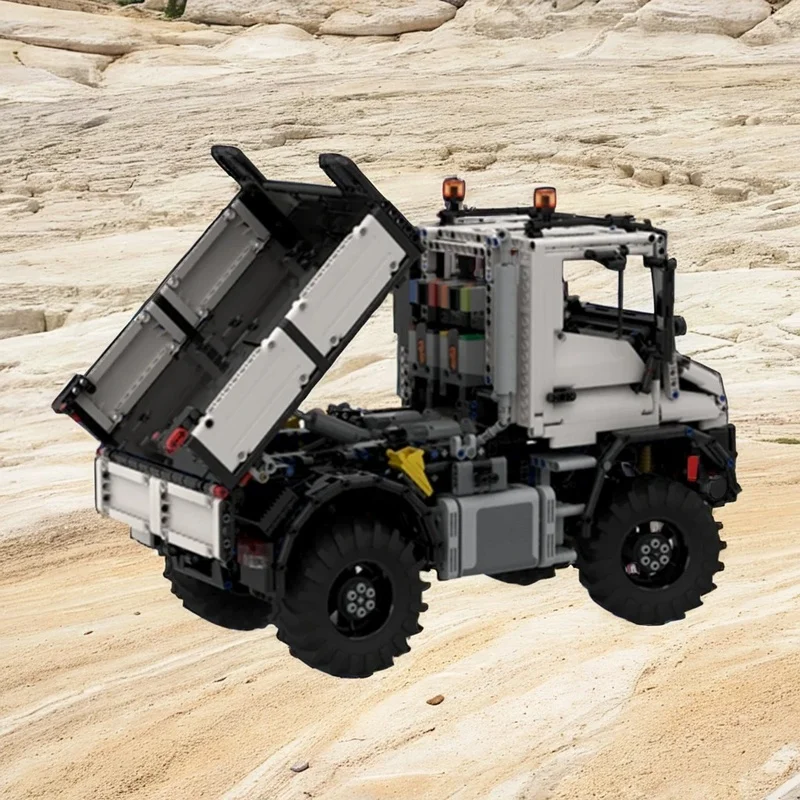 Фото 3465 деталей MOC Unimoges U535, сельскохозяйственная техническая модель, строительные блоки, конструктор, образовательный набор, коллекция, подарок на день рождения №1