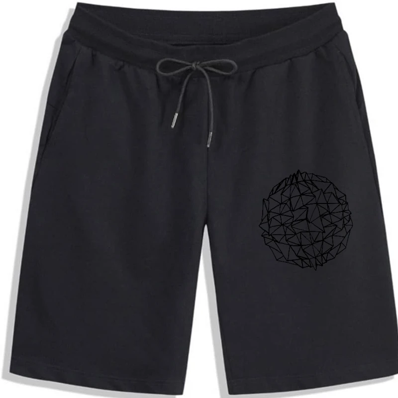 

screen printed - Pointy Outline Shorts man