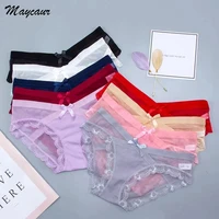 pregnant woman womens panties sexy lace womens briefs traceless pure cotton female underwear low waisted ultrathin briefs