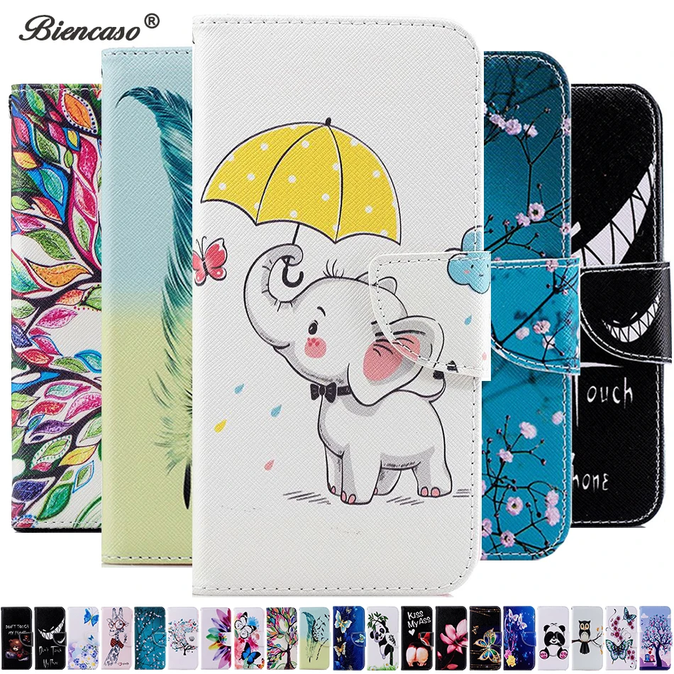 P Smart 2020 Panda Tree Leather Wallet Flip Case For Huawei Y5P Y6P P30 Pro P20 Lite 2019 P Smart Z P Smart+ Cover