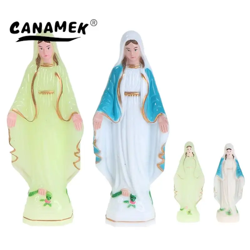 

Catholic Mary Statue Madonna Handmade Virgin Mary Statue Jesus Home Decor Gift Religious Figurine Desktop Ornament Home Decor