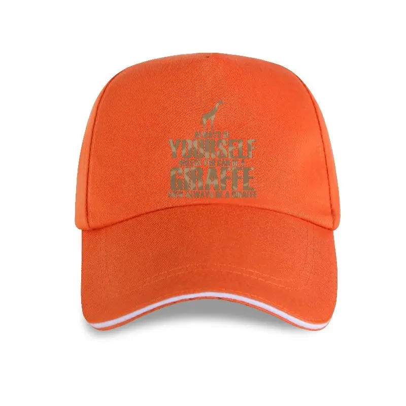 

Fashion Color Fashion Casual Be Yourself Giraffe Black Adult Baseball cap Customize