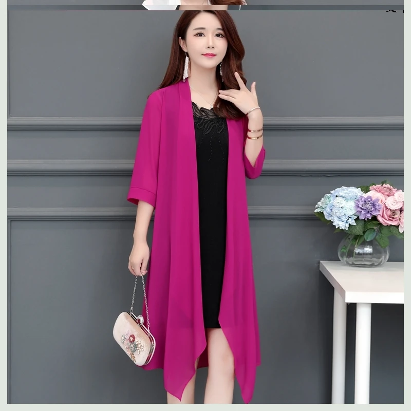 

Новинка 2019, новый пляжный кардиган для отдыха, Осенний солнцезащитный тонкий женский кардиган, новинка, кондиционирование воздуха, женское ...