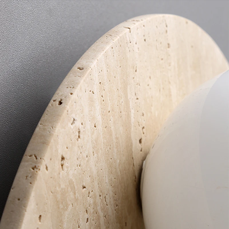 Прикроватный балкон коридор желтый пещерный камень декоративный настенный