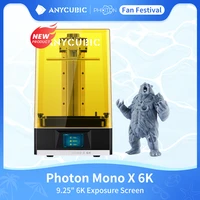 photon mono x 6k 3d printer anycubic 6k fast printing 9 25 large screen impressora diy 3d resin printing