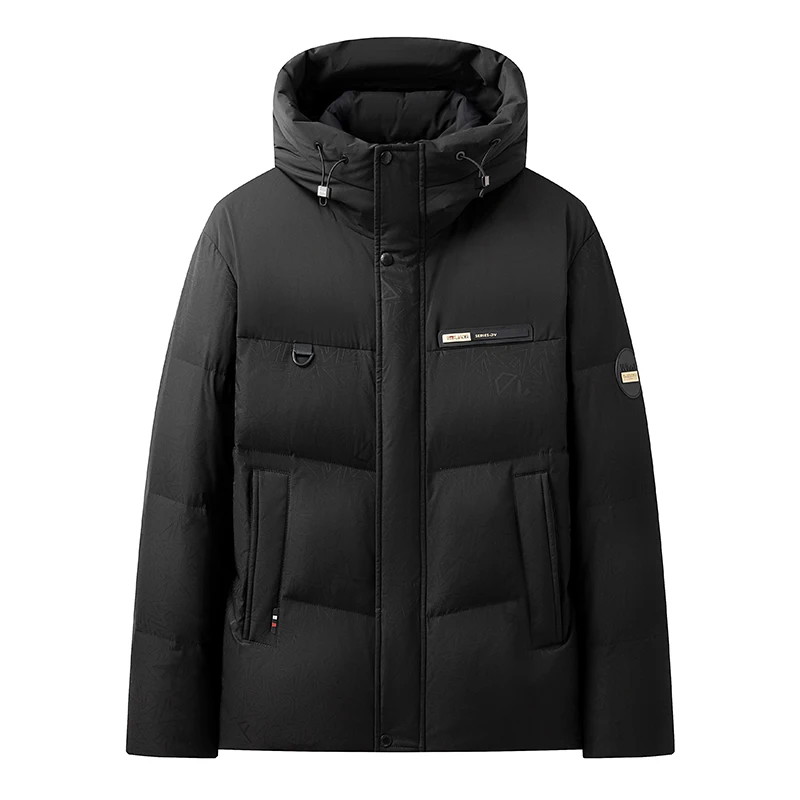 Рисунок 6 - Мужская белая пуховая парка с утиным пухом