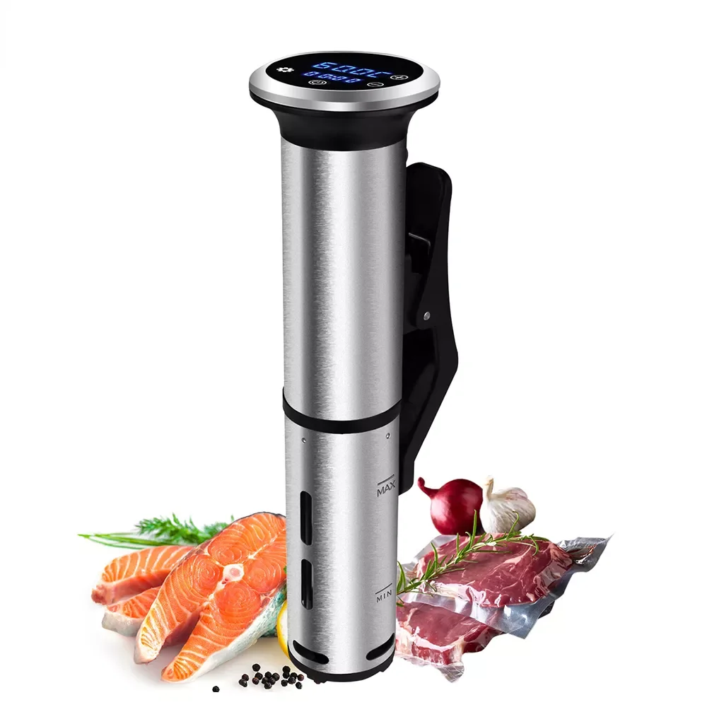 

Устройство для приготовления под вакуумом 2-го поколения, устройство для приготовления под вакуумом, водонепроницаемость IPX7, Цифровой точн...