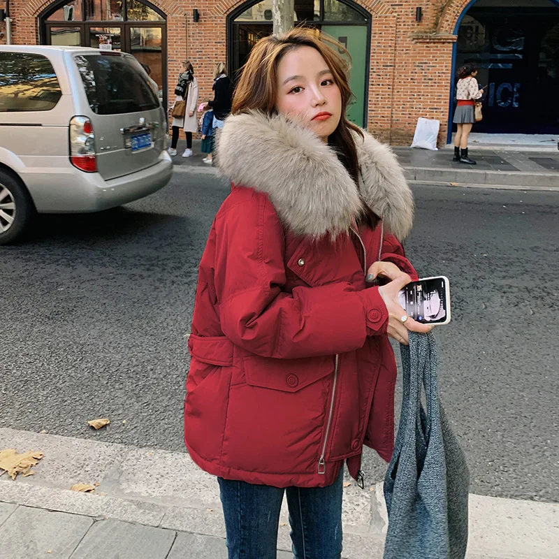 Cotton Jacket Female Winter Short Paragraph 2022 New Tide Cotton Jacket Chic Cotton Jacket