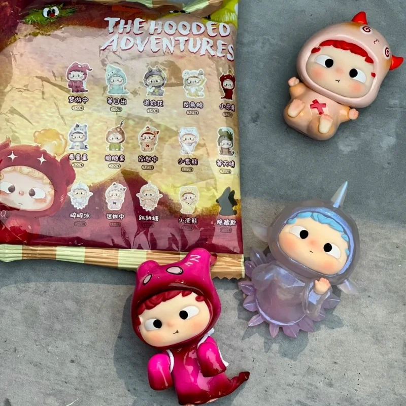 Фото Мини-фигурка Ozai из серии «Приключения с капюшоном», коллекционная модель, игрушка, аниме-фигурка Ozai, загадочная коробка, подарки №2