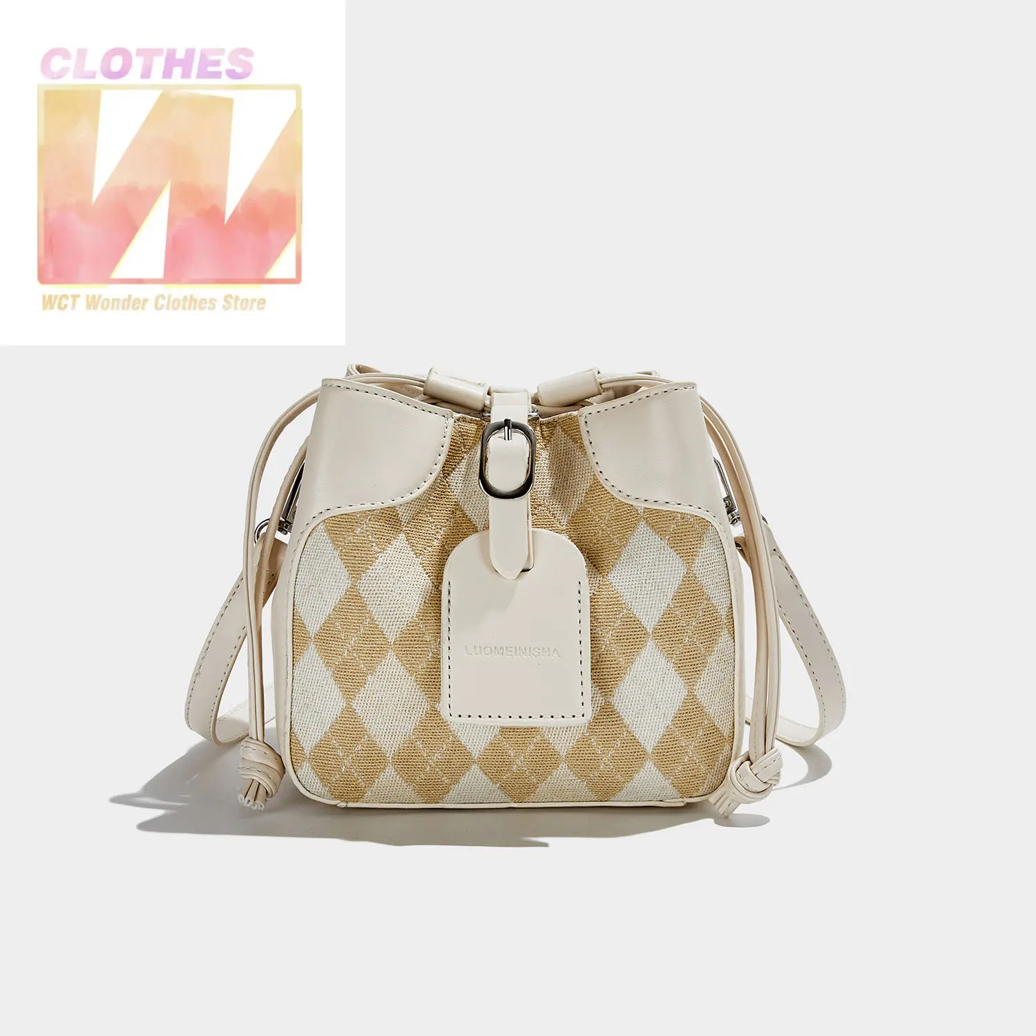 Japan Designer Bags for Women 2023 Luxury Brand Female Mini Bucket Bag Quilted Purses and Handbags High Quality Y2K Crossbody