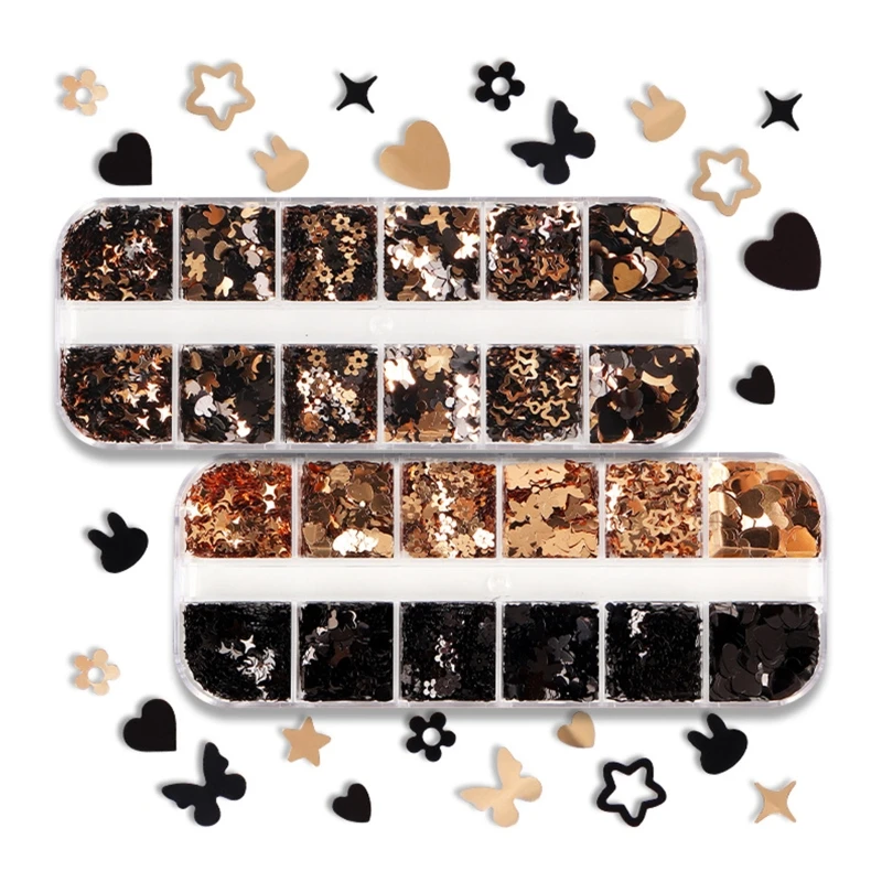 

Epoxy Resin Mold Filler for Jewelry Making Glitter Confetti Nail Art Stickers