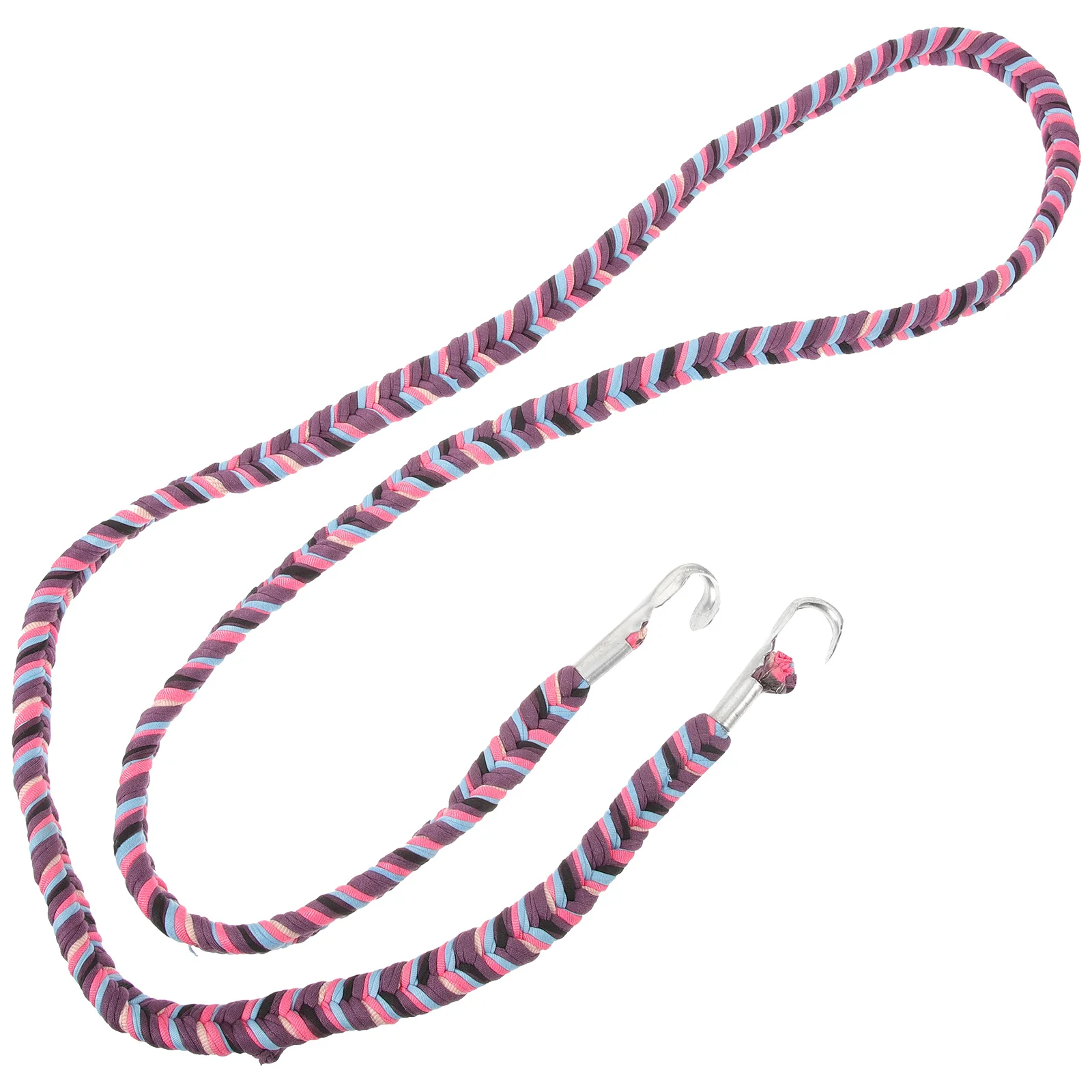 

Bungee Cords Heavy Duty Outdoor Braid Hooks Elastic Strap Cloth Small Rope Straps
