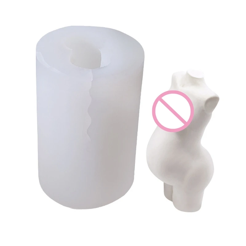 

DIY Human Body Art Mold Home Decor Female Male Body Silicone Resin Casting Mold Model Body Stand Ornaments Resin Molds