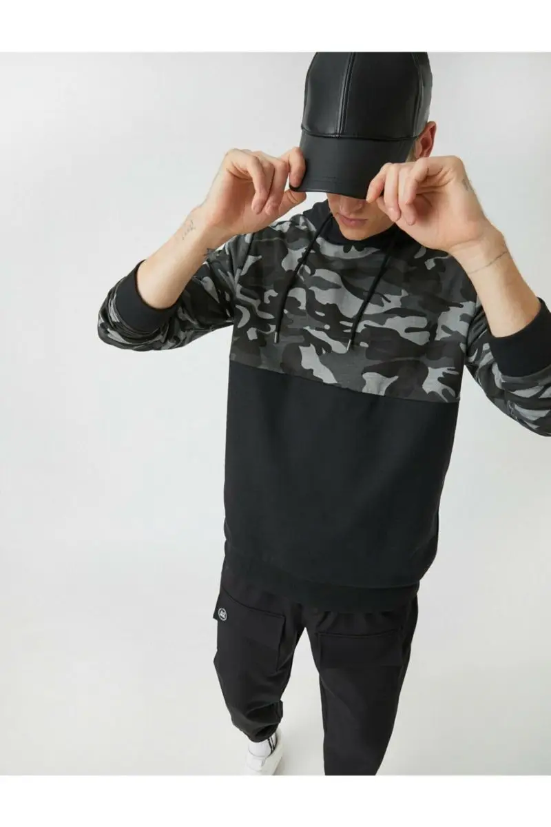 

Camouflage hooded Sweatshirt