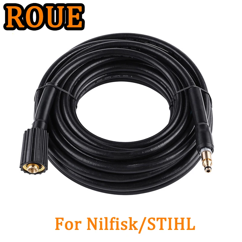 

15~10m sewer cleaning high pressure cleaner Extension hose cord pipe gun nozzle kit Auto parts For Nilfisk STIHL Gerni HUSQVARNA
