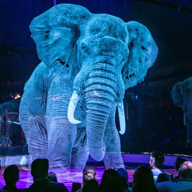 Светодиодный голограмма de fond affichage настенное крепление nu 3D P6.25