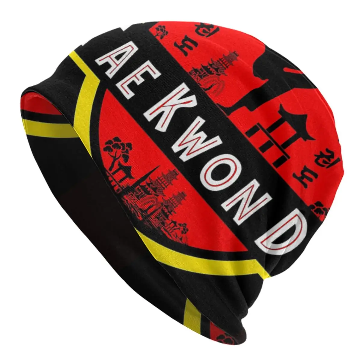 

Jurassic Tae Kwon Do Combat Sport Knitted hat for men and women Martial Arts Gift Unisex winter warm brimless urinal hat