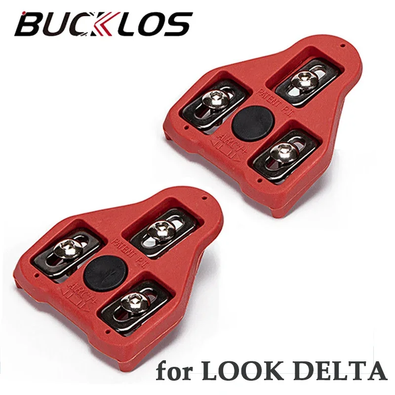 

BUCKLOS Bike Cleats for LOOK DELTA Road Bicycle Pedal Cleatset 9° Float Cleat Pedals Fit Peloton Cycling Shoes Riding Equipment