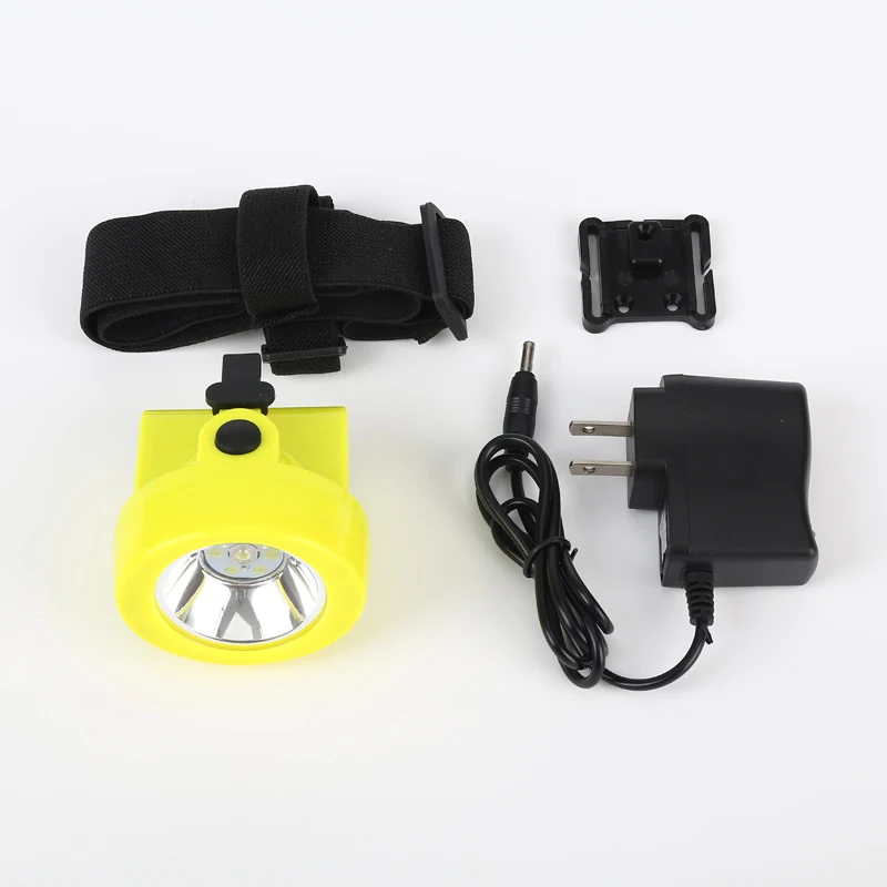 20 PCS/LOT KL2.8LM LED Miner Headlamp Safety Cap Lamp Powerful Lantern Fishing Camping Helmet Light