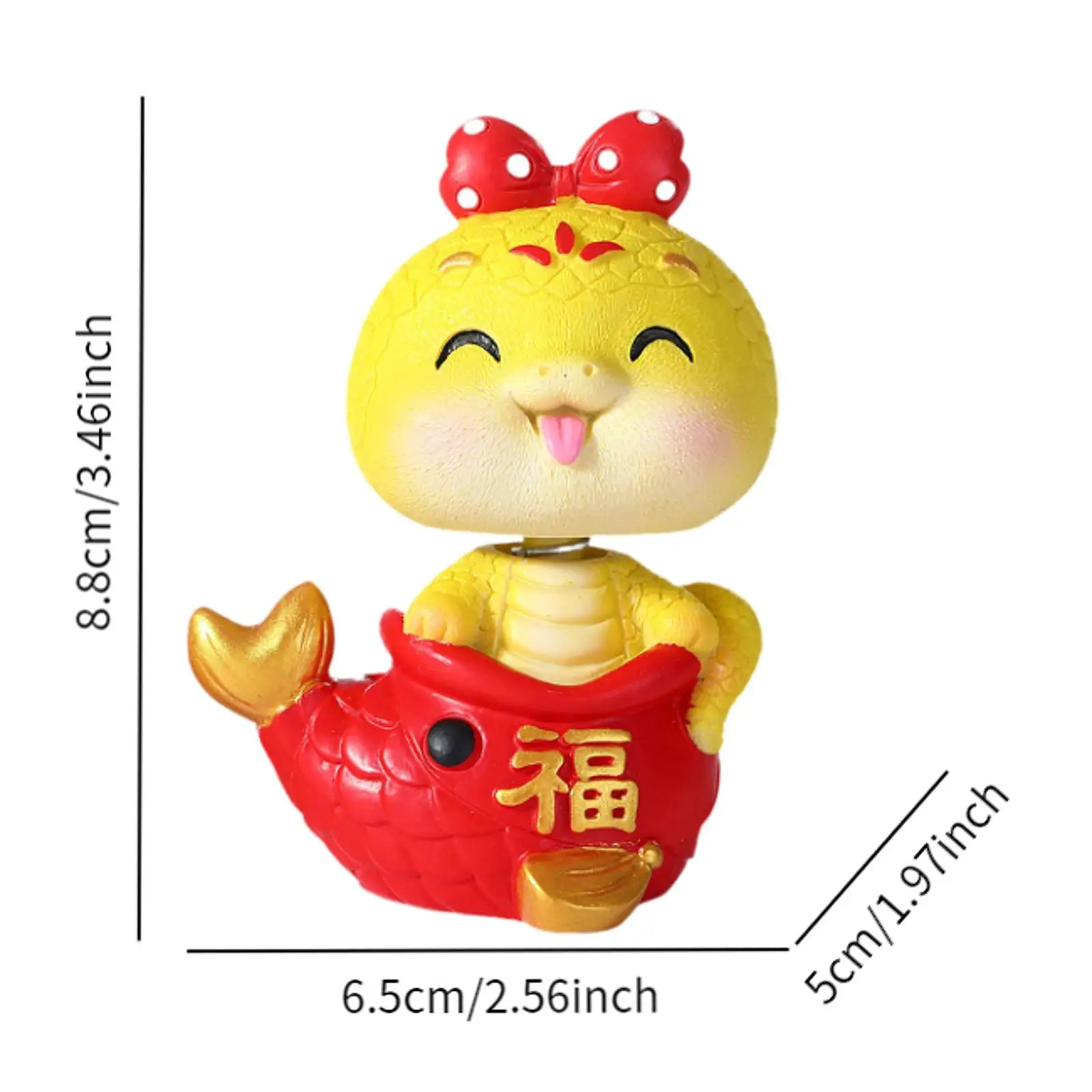 Потрясающая голова змеи украшение для приборной панели автомобиля домашняя