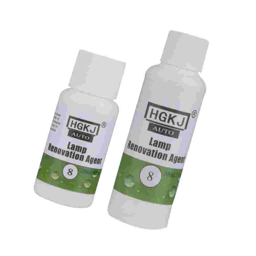 

2pcs Lamp Cleaner Prcatical Portable Lamp Renovation Agent for Car