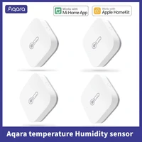 aqara temperature humidity sensor smart air pressure environment sensor smart control zigbee smart home for xiaomi app mi home