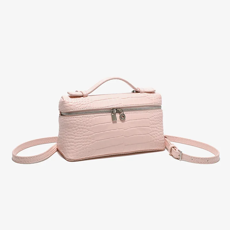 Сумка для обеда с крокодиловым узором ручная сумка диагональным крестом на одно