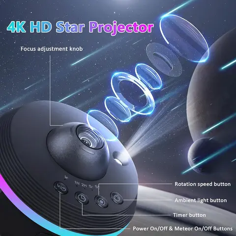 Проектор звездного неба Visason 4K