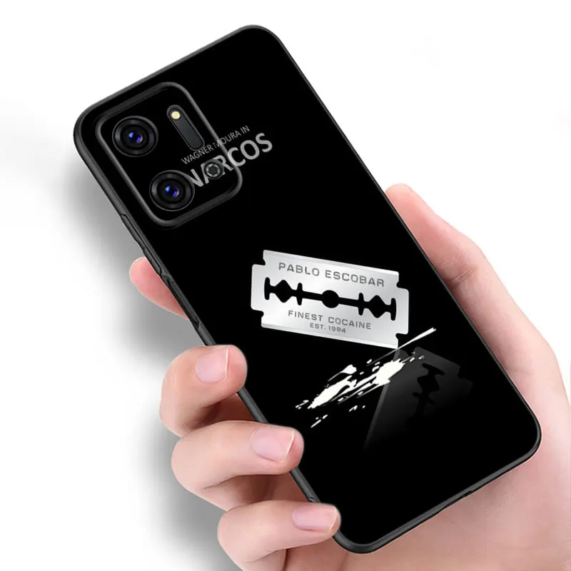 Чехол для телефона Narcos TV Series Pablo Escobar Honor 70 90 200 Magic 4 5 6 Lite X5 X6A Plus X6 X7B X8 X8A X8B X9 4G X9A X9B 5G