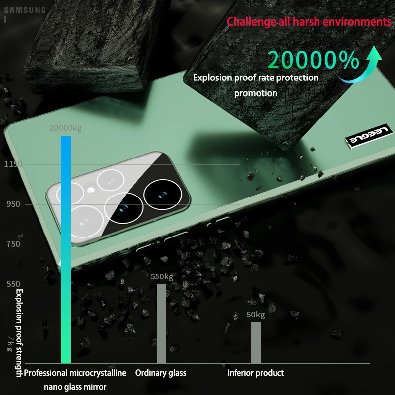 Metal Magnetic Shell For Samsung Galaxy S22 Ultra Case 360 ° full surround protection aluminium alloy  glass ultrathin Cover