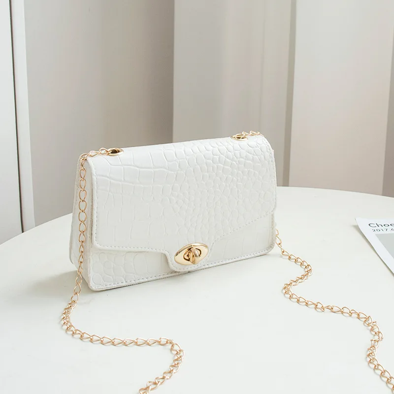 

2022 Trend Crocodile Pattern Messenger Bag for Women Camera Female Leisure Crossbody Shoulder Bag Fashion Ladies Luxury HandBags
