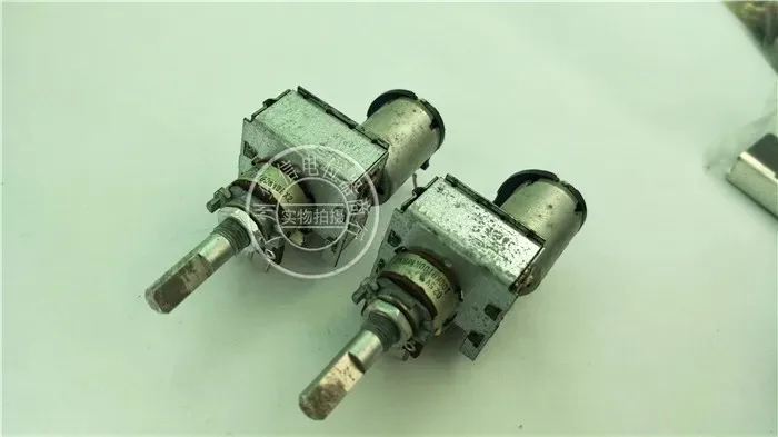 Alps 148 тройной моторный потенциометр 3 pin + 6 100KB100K terbx2 длина ручки 25 мм f