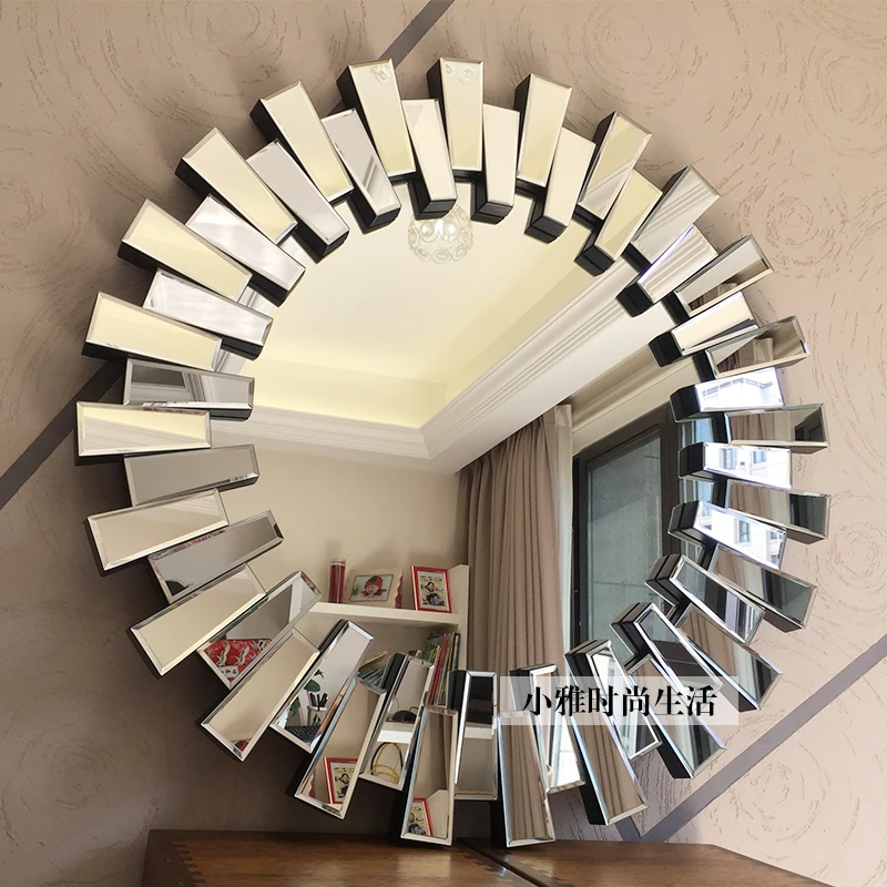 

Modern Garden Mirror Bathroom Shower Apartamento Aesthetic Hotel Living Room Mirror Wall Art Bedroom Dekoracja Home Decoration