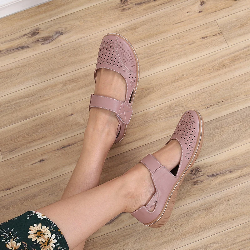 Hot Selling Closed Toe Sandals For Women And Ladies Casual Flat Shoes