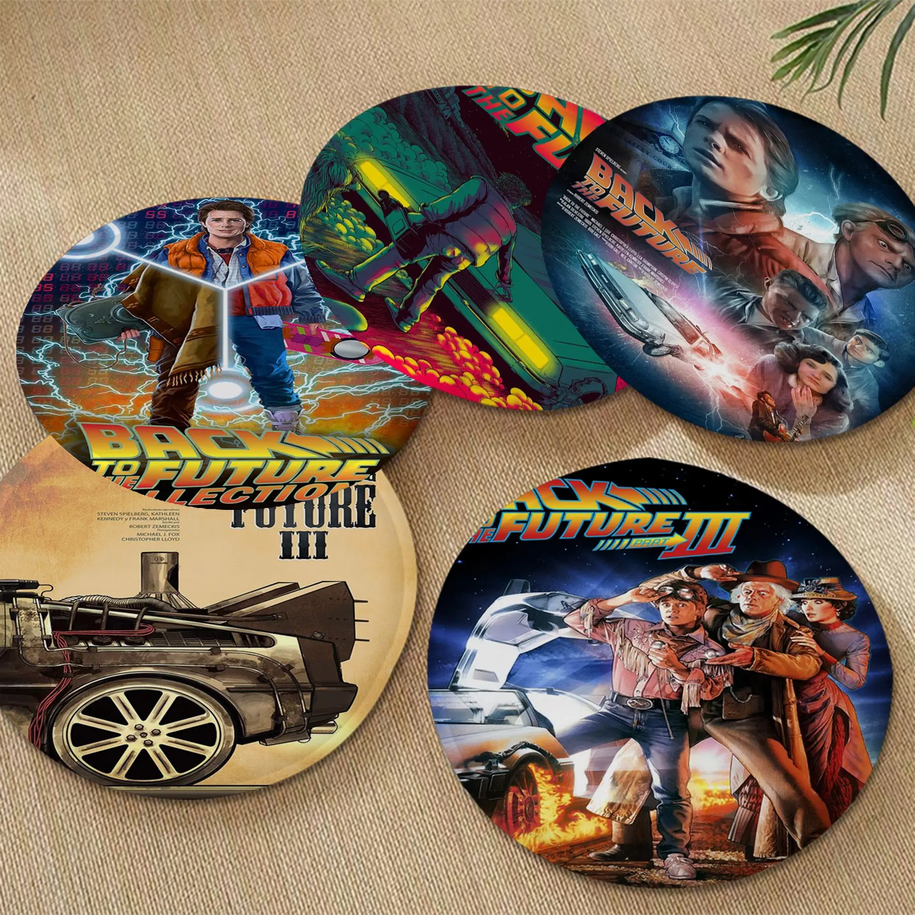 

Back To The Future Simplicity Multi-Color Chair Mat Soft Pad Seat Cushion For Dining Patio Home Office Indoor Outdoor Seat Mat