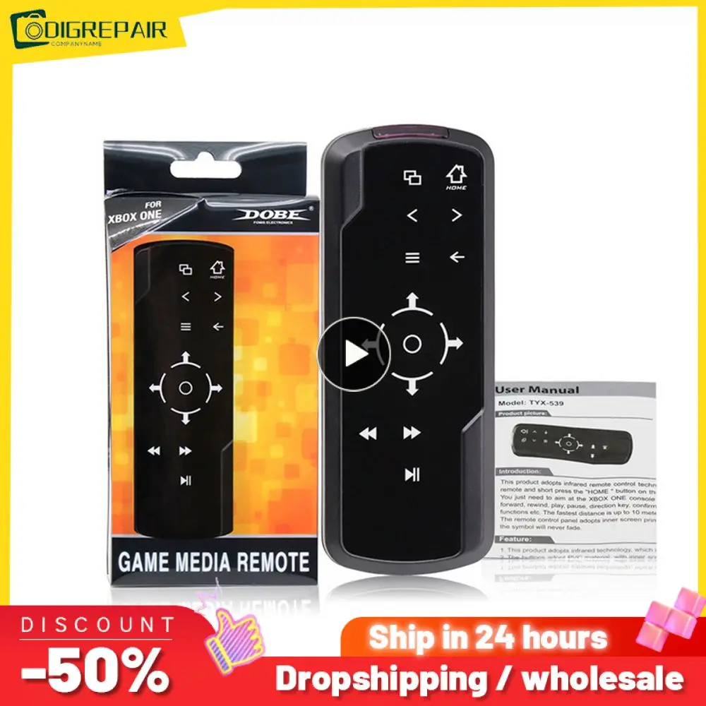 

Easy To Use Game Component Size 140*54*20.5mm Multifunction Remote Control High Compatibility Precise Control Remote Control