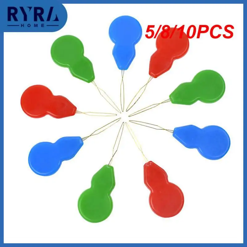 

5/8/10PCS For Sewing Machine Stitch Insertion Tool Diy Needle Threade Handmade Sewing Accessories Automatic Thread Sewing Tools