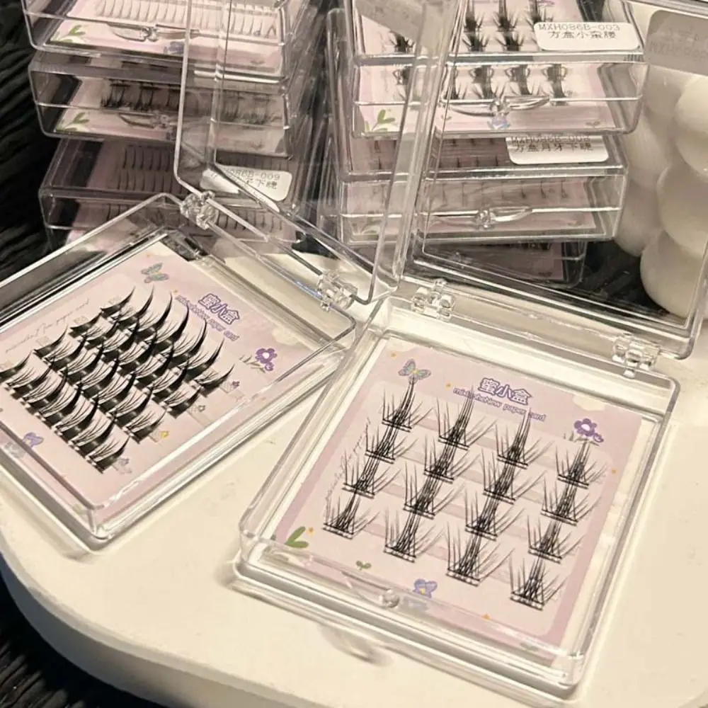 Драматический объем накладные ресницы искусственное волокно 3D одиночный