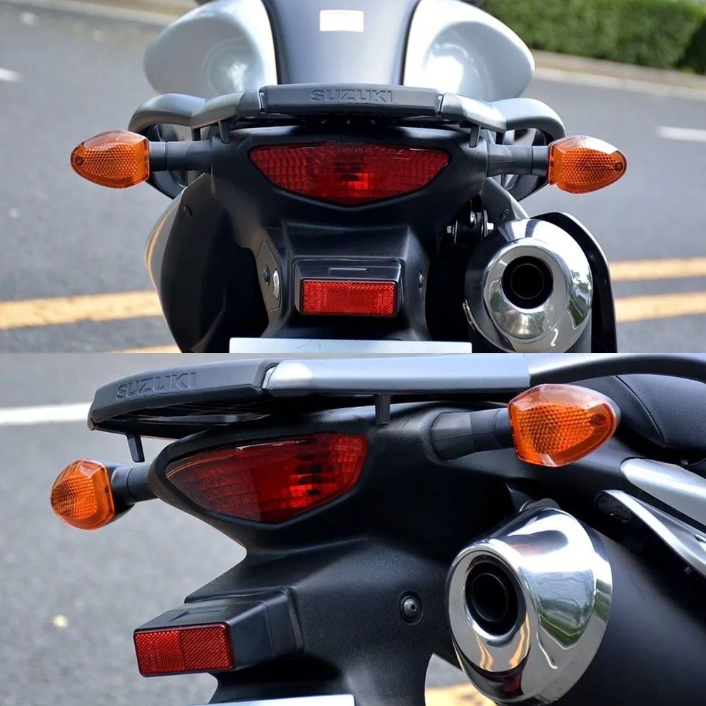 Фото Для Suzuki V-Strom DL 1000 650 светодиодный задний фонарь, встроенный задний стоп-сигнал, указатель поворота, задний фонарь в сборе DL650 DL1000 03-08 №1