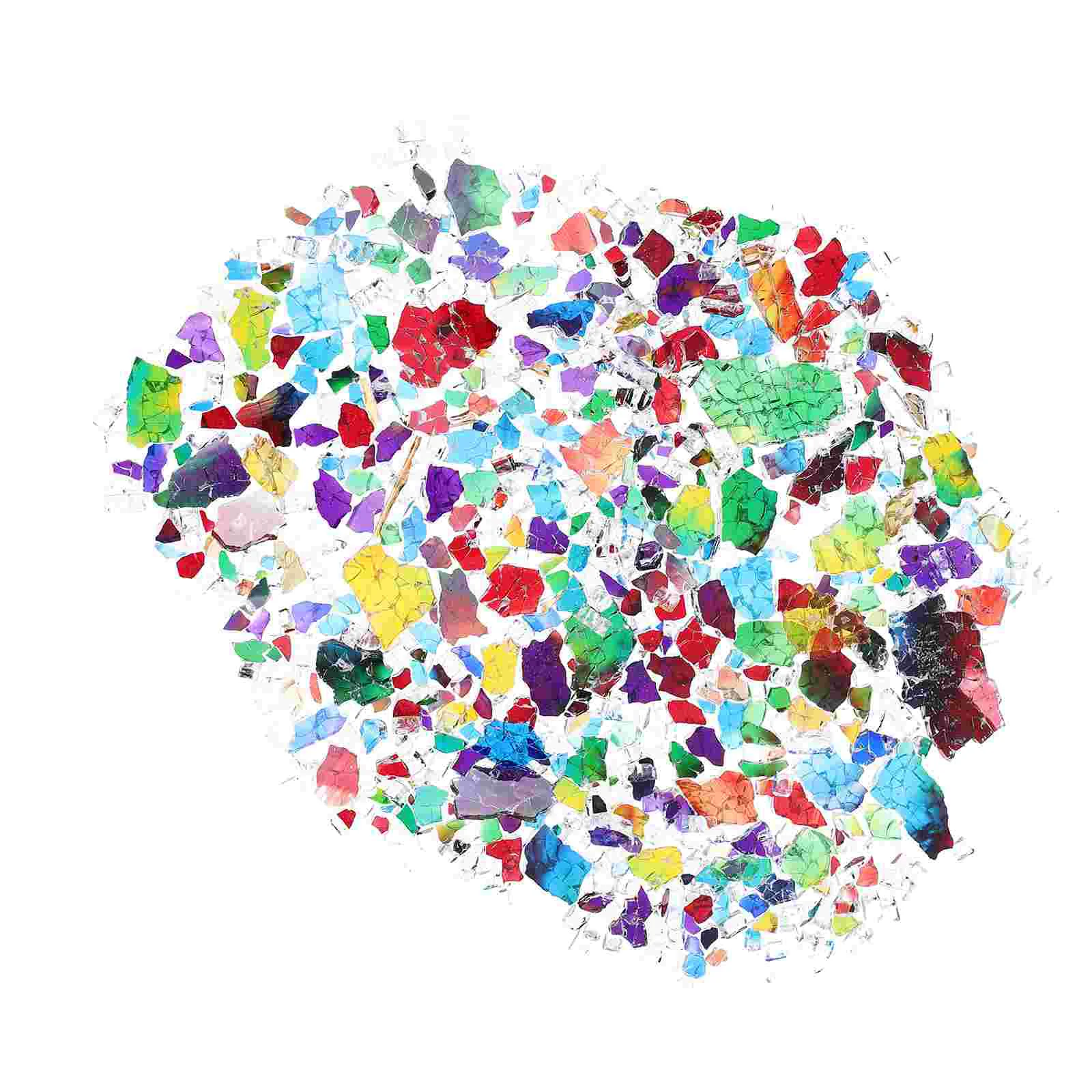 

5 Bags of Creative DIY Mosaic Pieces Unique Wall Decorative Mosaic Tiles