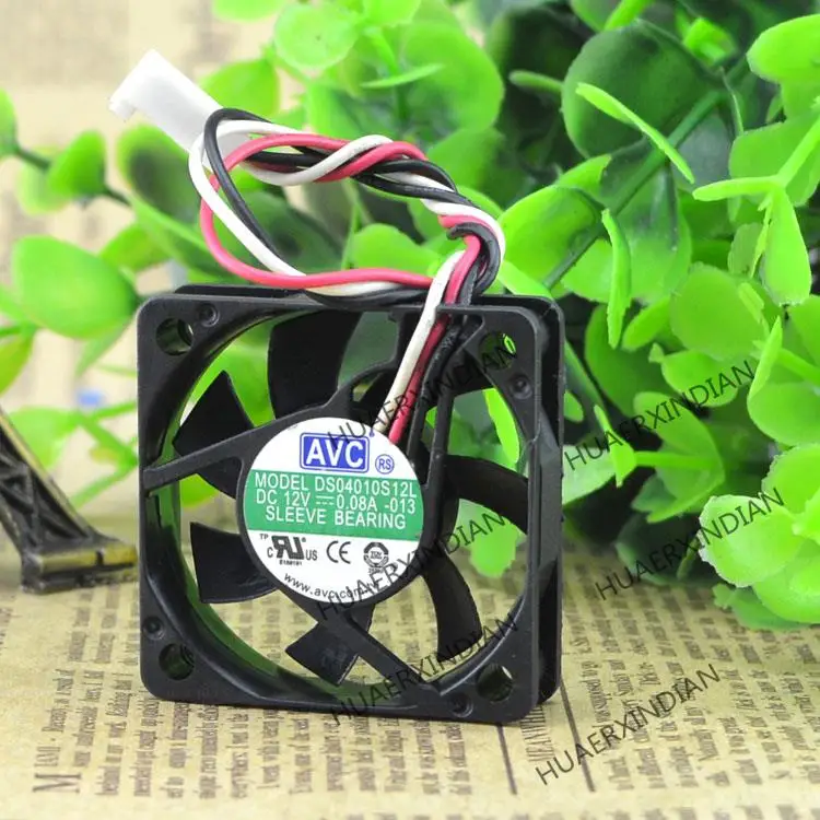 Новый комплект охлаждающего вентилятора DS04010S12L 4010 DC12V 0.08A 4 см