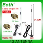 Антенна Eoth 12 шт., 4G LTE, 12 дБи, SMA, 698-9601700-2700 МГц