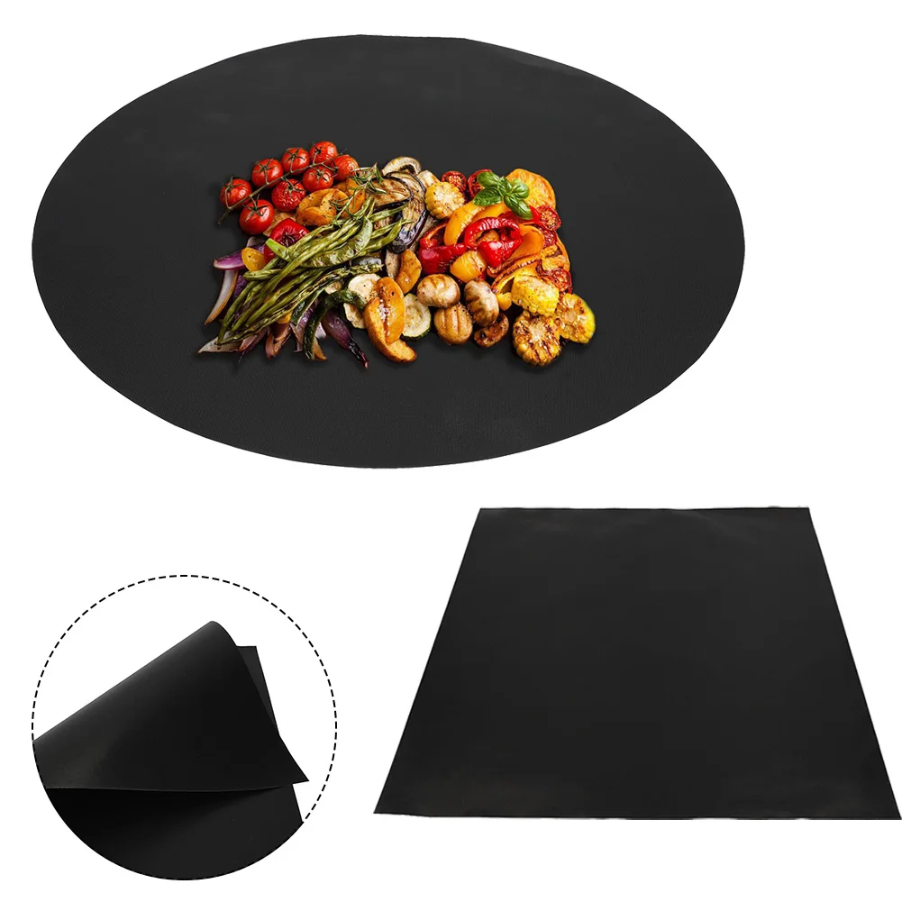 

Barbecue Mat Non-stick Grill Mats BBQ Accessories Baking Mat For Oven Microwave Grill Frying Pan Outdoor Picnic Cooker