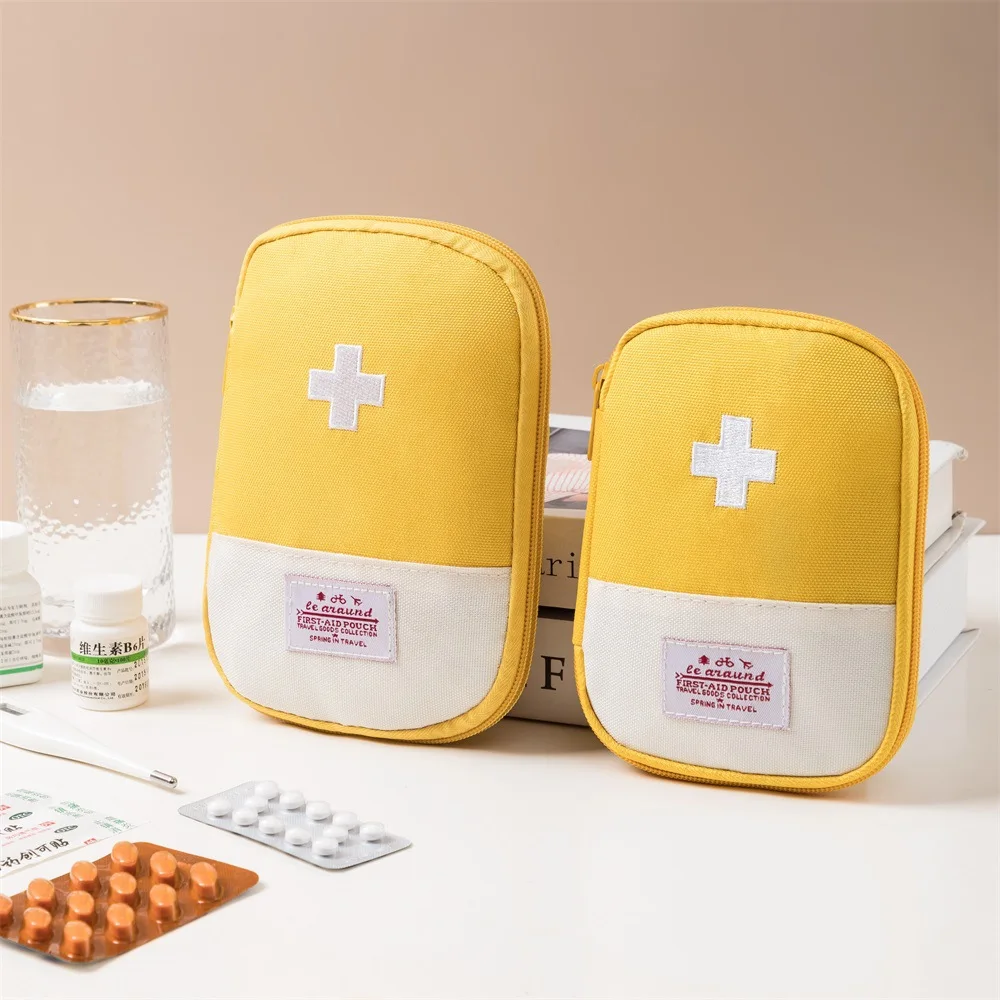 

Multifunction Emergency Medicine Storage Bag, Mini Portable Oxford Cloth Medical Bag Outdoor