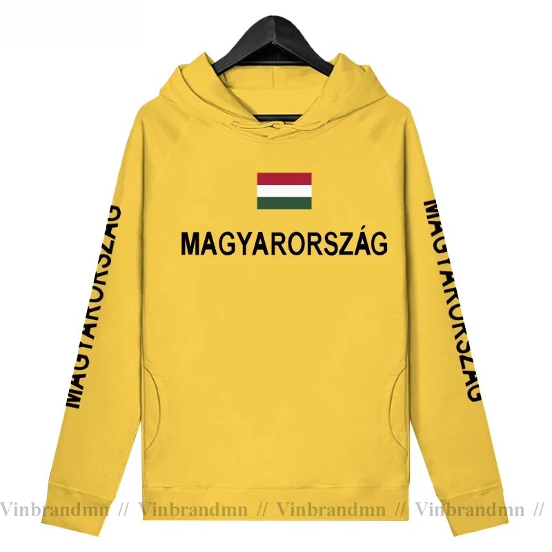 

Hungary Hungarian Hoodies Men Sweatshirt Sweat New Hip Hop Streetwear Tracksuit Nation Footballer Sporting Country 2023 HUN HU