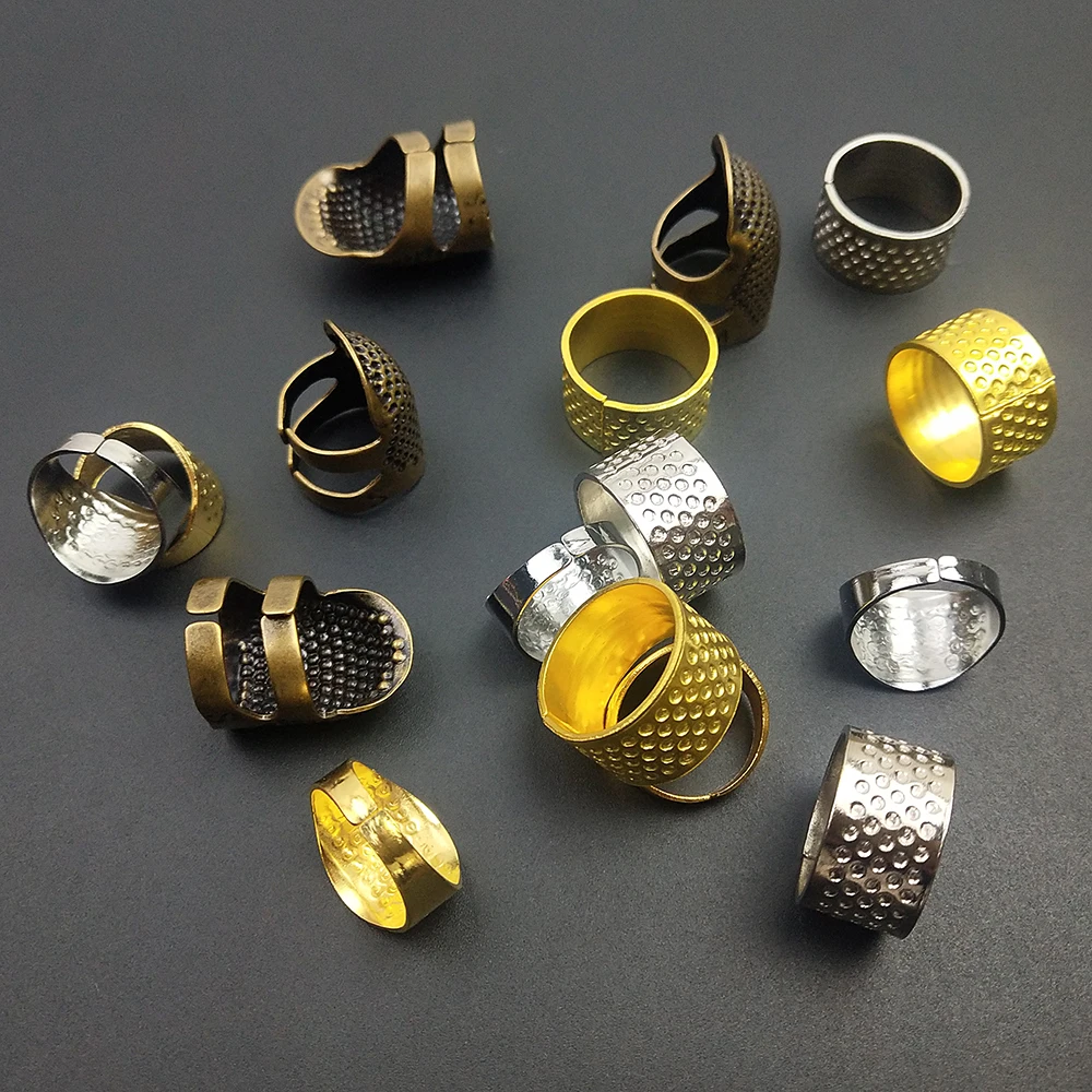 Наперсток в стиле ретро для защиты пальцев иглы кольцо рукоделия инструменты